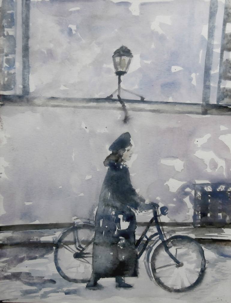 Afbeeldingsresultaat voor Kristel Tatiana Nadvornaia irl with a bicycle