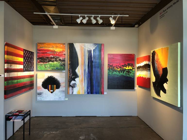 Pure Artistry Works Superfine! Booth Installation View