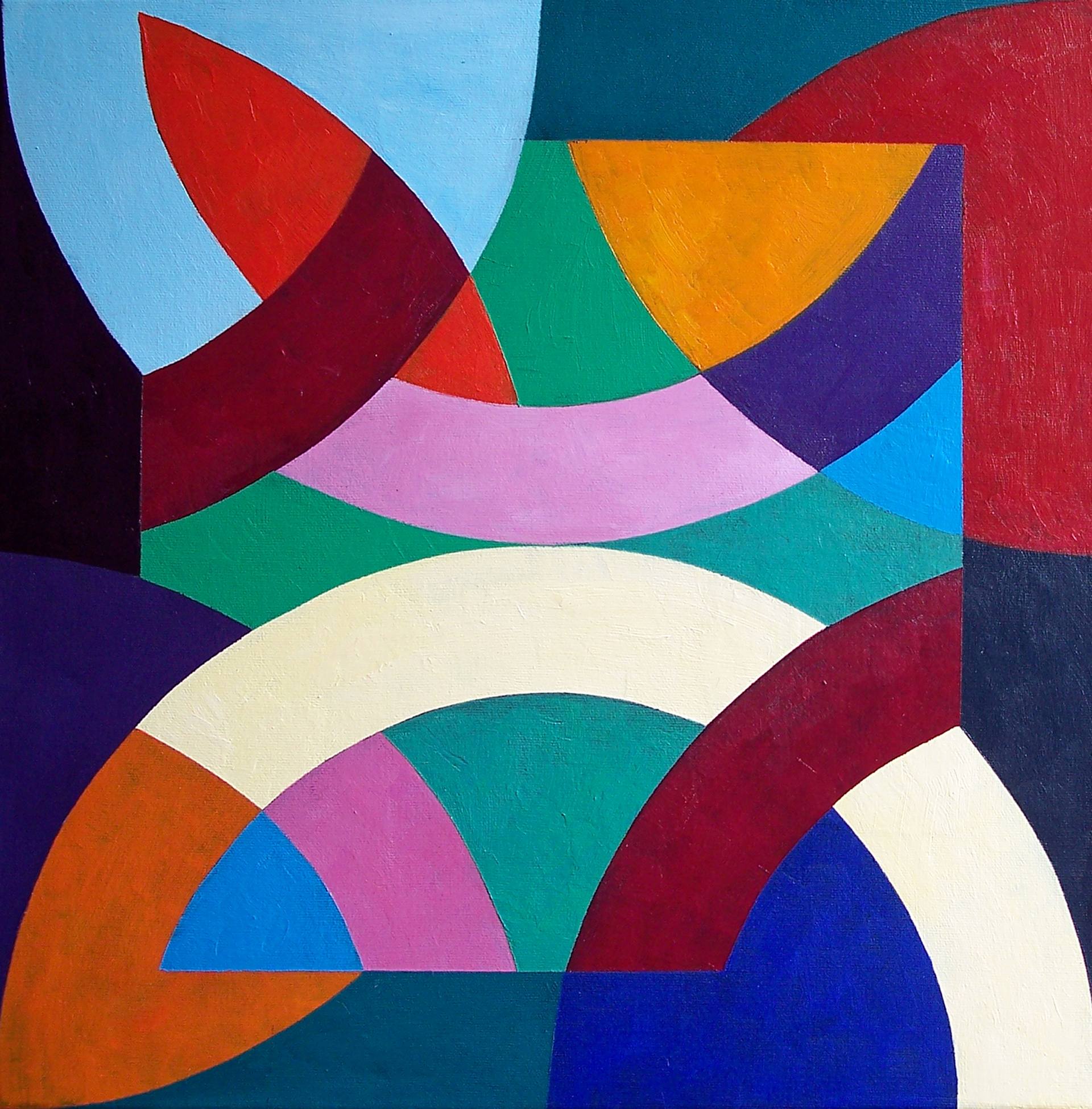 49 Geometric Pop Art Painting Gordon Gallery