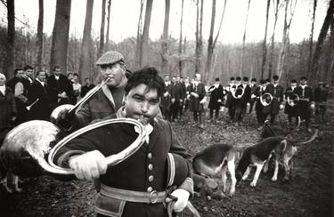 Saatchi Art Artist Peter Rodger; Photography, “Hornblower, Longpont, France - Signed Limited Edition of 50” #art