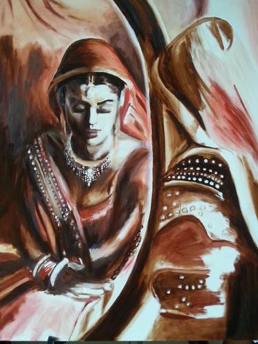 Image result for indian bride art