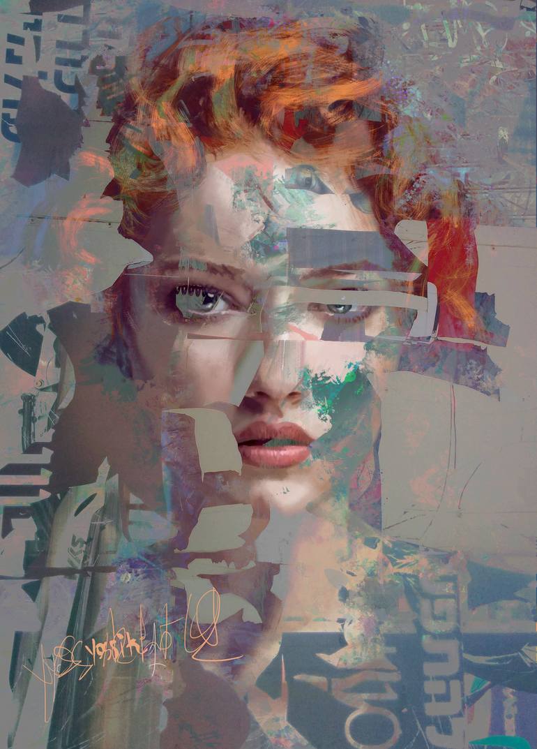 The Body Langwich Painting By Yossi Kotler Saatchi Art