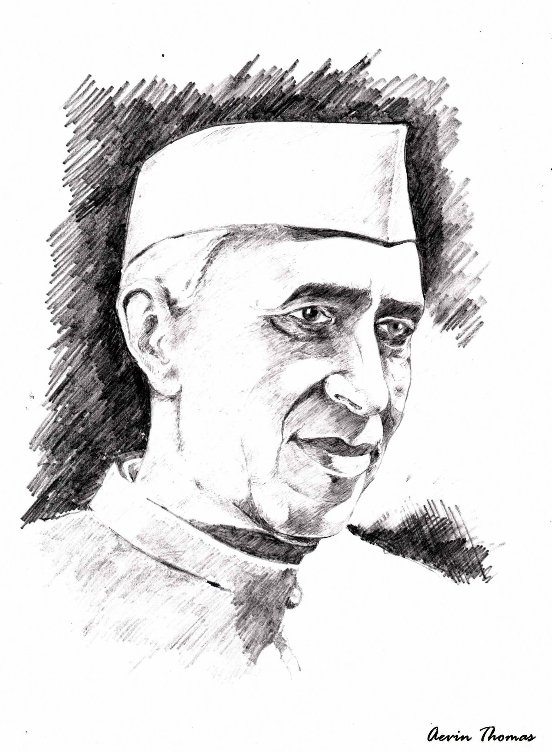 jawaharlal nehru biography sketch