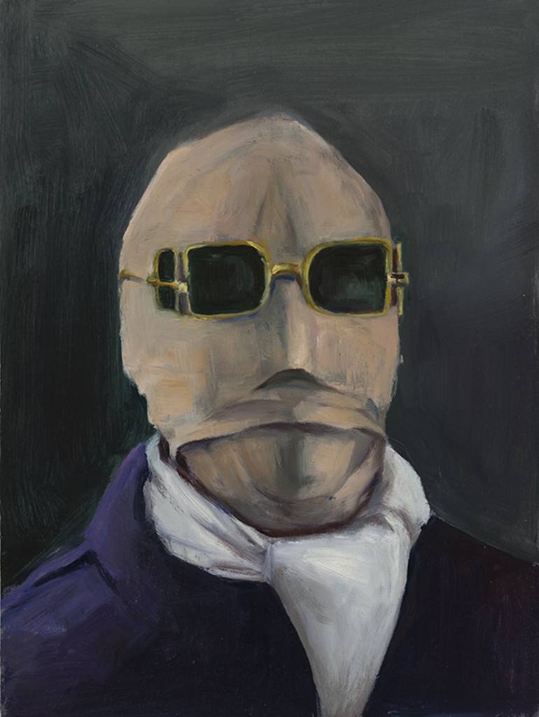 the invisible man painting