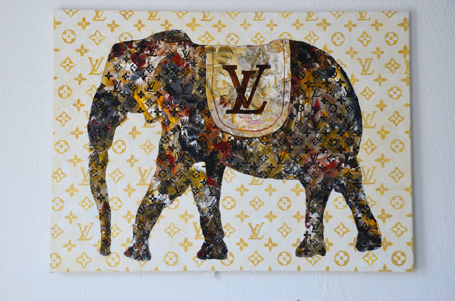 Louis Vuitton Elephant Painting by EDE EDE | Saatchi Art