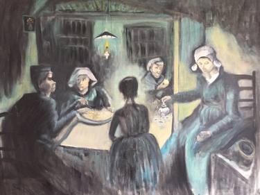 potato eaters paintings dutch saatchi ii
