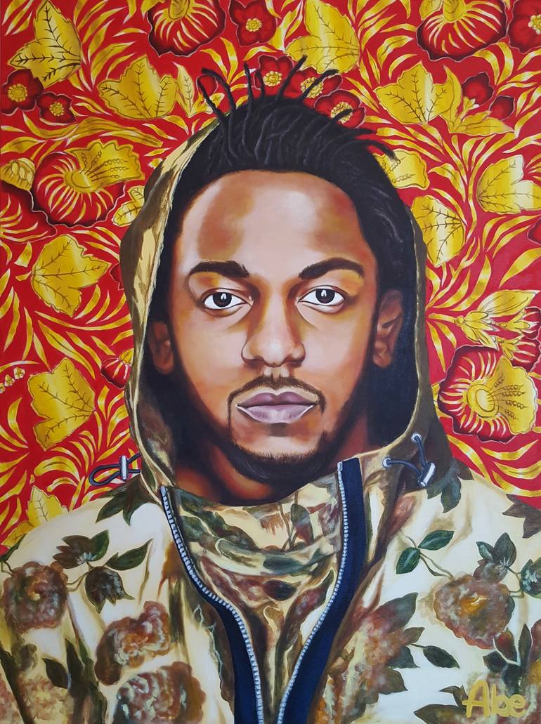 Image result for kendrick lamar painting